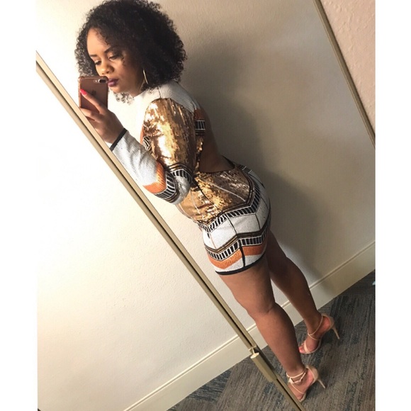 Boutique Sequin Dress - Picture 5 of 6